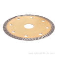 Wholesale High Quality Saw Blade Hot-pressed 105-230mm ultra-thin Ceramic Corrugated Sheet With Fine Teeth